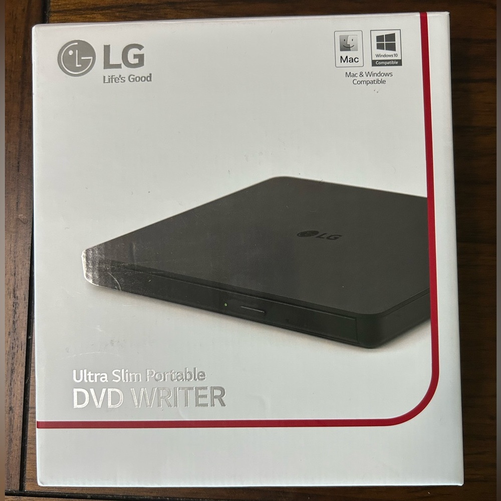 Brand New LG Ultra Slim Portable DVD Writer